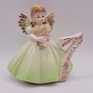 Vintage Josef Original 7th Birthday Angel 4"